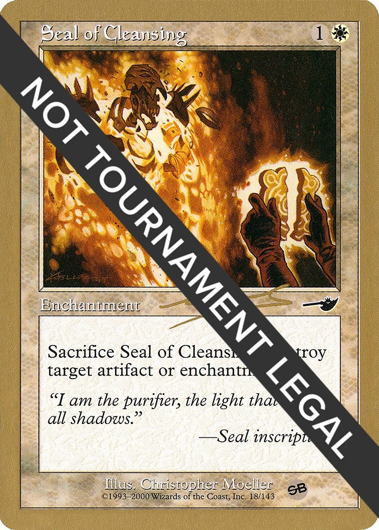 Seal of Cleansing - 2000 Nicolas Labarre (NMS) (SB) (World Championship Decks)