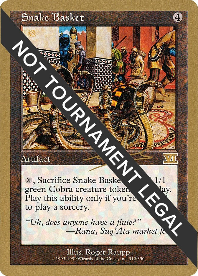 Snake Basket - 2000 Nicolas Labarre (6ED) (World Championship Decks)