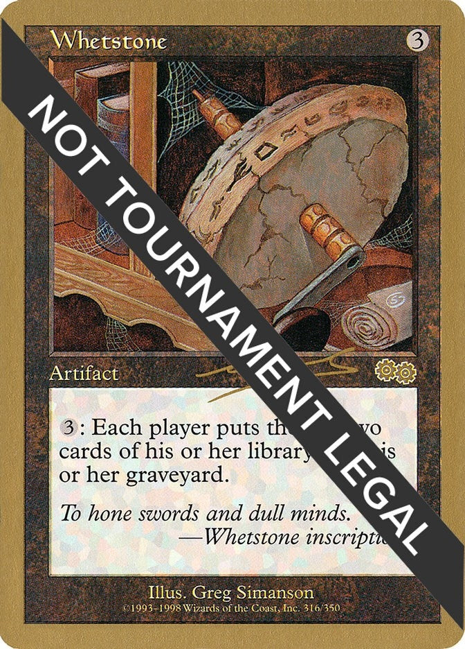 Whetstone - 2000 Nicolas Labarre (USG) (World Championship Decks)