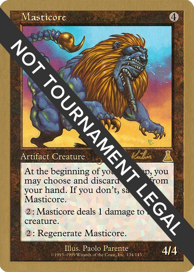 Masticore - 2000 Janosch Kuhn (UDS) (World Championship Decks)
