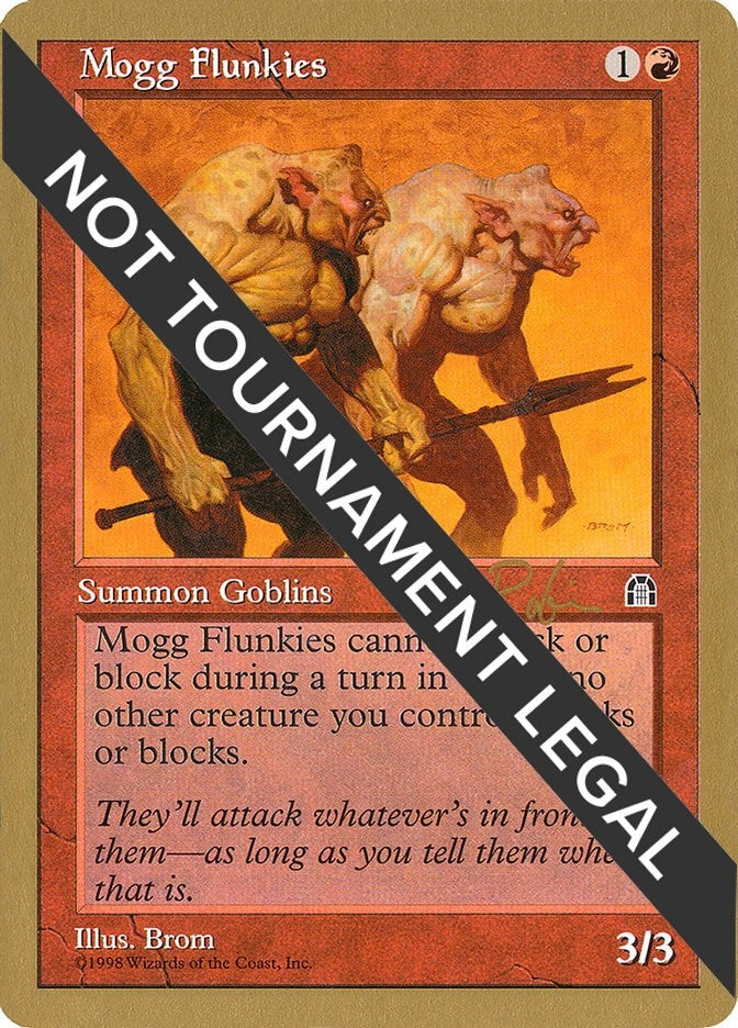 Mogg Flunkies - 1998 Ben Rubin (STH) (World Championship Decks)
