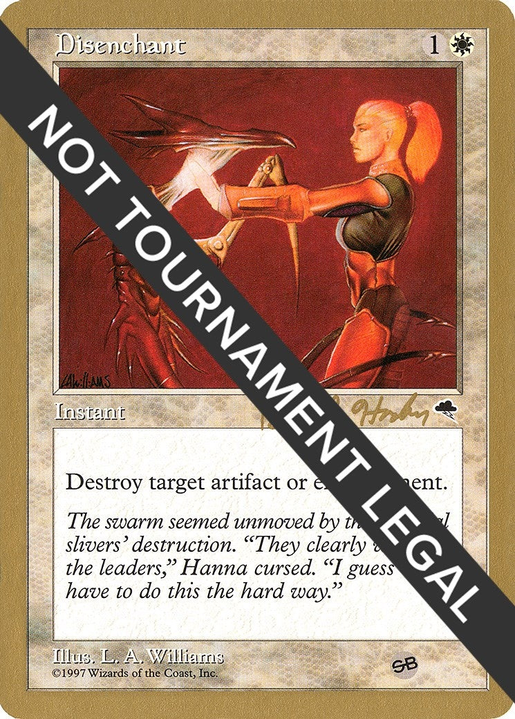 Disenchant - 1998 Brian Hacker (TMP) (SB) (World Championship Decks)