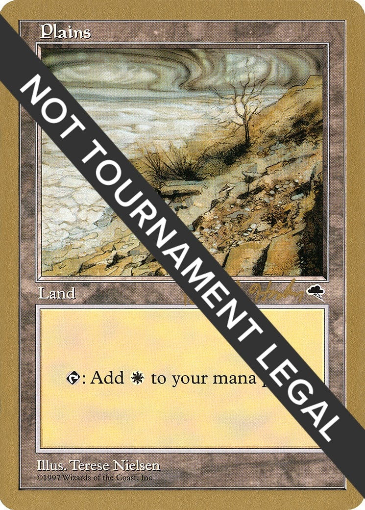 Plains (Dead Tree) - 1998 Brian Hacker (TMP) (World Championship Decks)