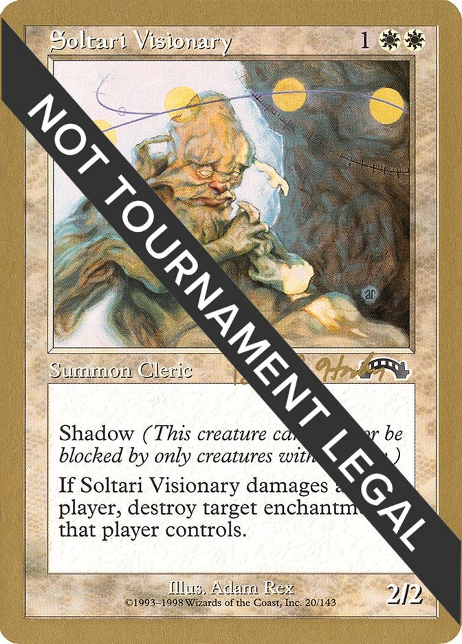 Soltari Visionary - 1998 Brian Hacker (EXO) (World Championship Decks)
