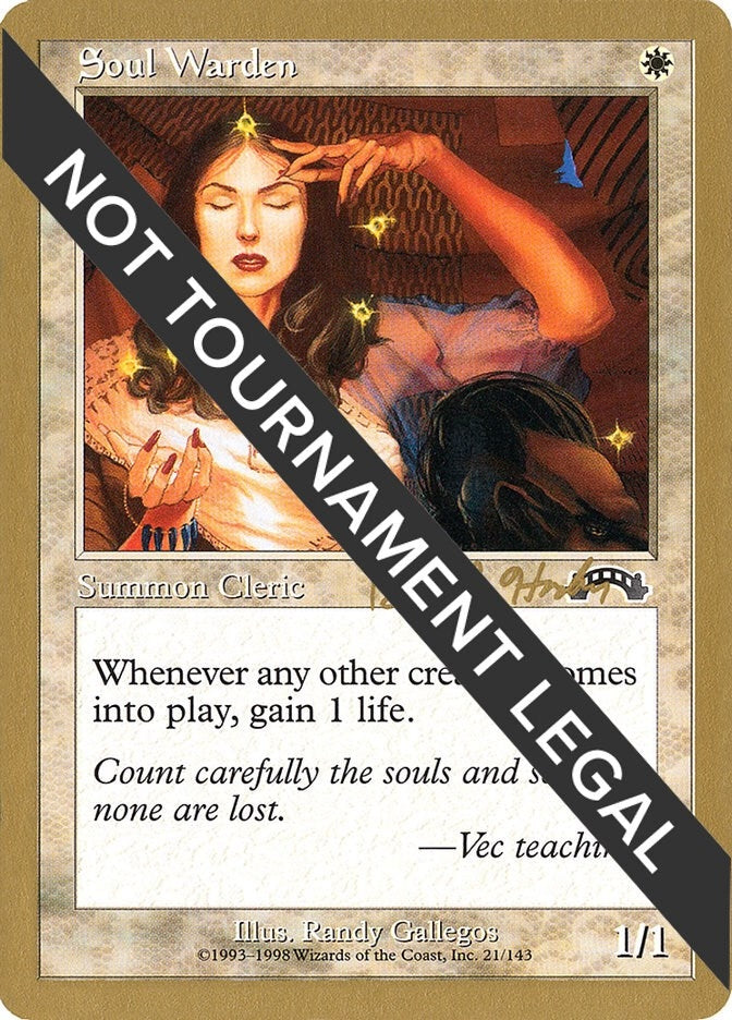 Soul Warden - 1998 Brian Hacker (EXO) (World Championship Decks)