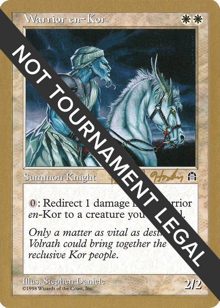 Warrior en-Kor - 1998 Brian Hacker (STH) (World Championship Decks)