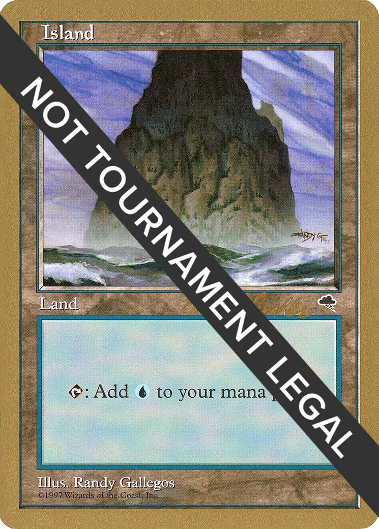 Island (Spire) - 1998 Randy Buehler (TMP) (World Championship Decks)