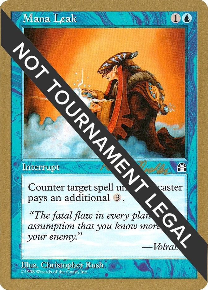 Mana Leak - 1998 Randy Buehler (STH) (World Championship Decks)