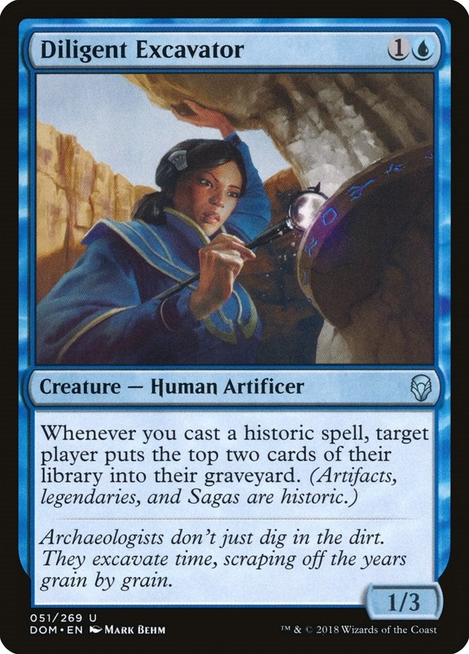 Diligent Excavator (51) (Dominaria)
