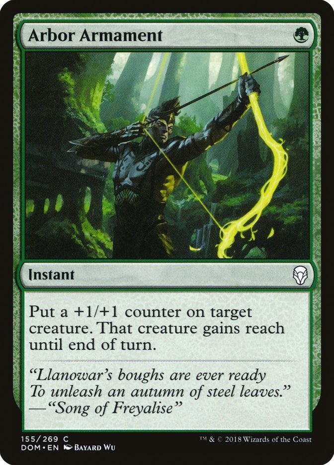 Arbor Armament (155) (Dominaria)