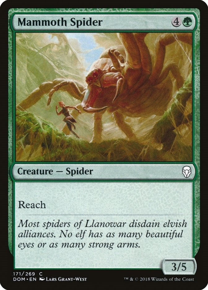 Mammoth Spider (171) (Dominaria)
