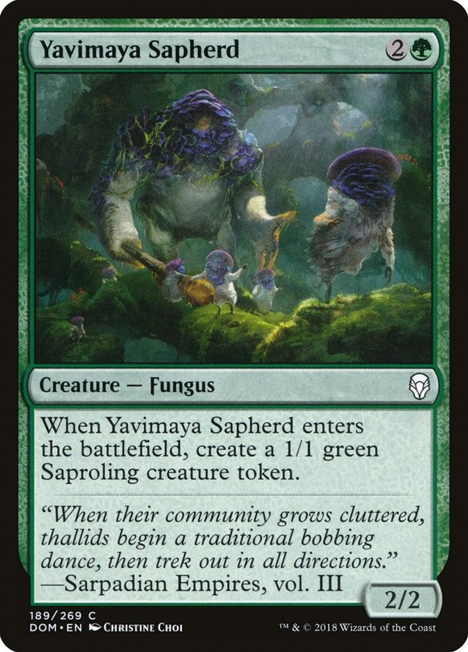 Image for Yavimaya Sapherd (189) - Magic: The Gathering