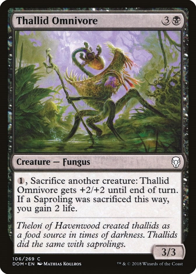 Thallid Omnivore (106) (Dominaria)