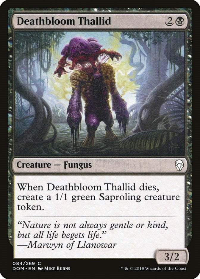 Deathbloom Thallid (84) (Dominaria)