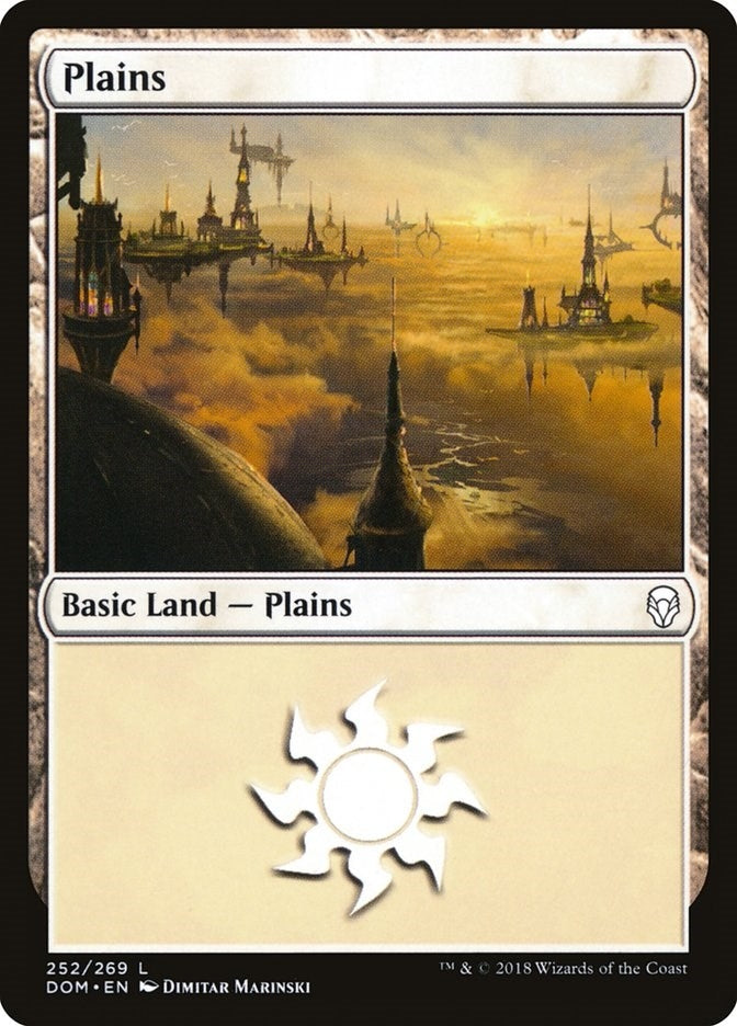 Plains (252) (252) (Dominaria)
