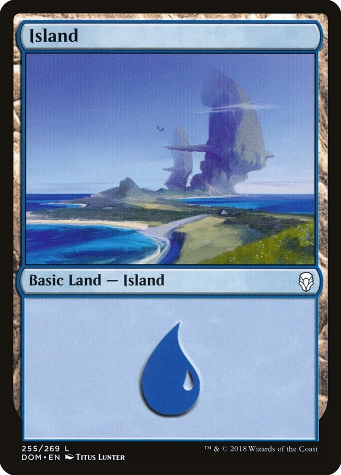 Island (255) (255) (Dominaria)