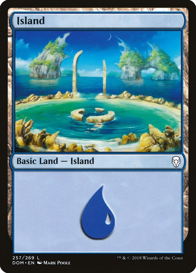 Island (257) (257) (Dominaria)