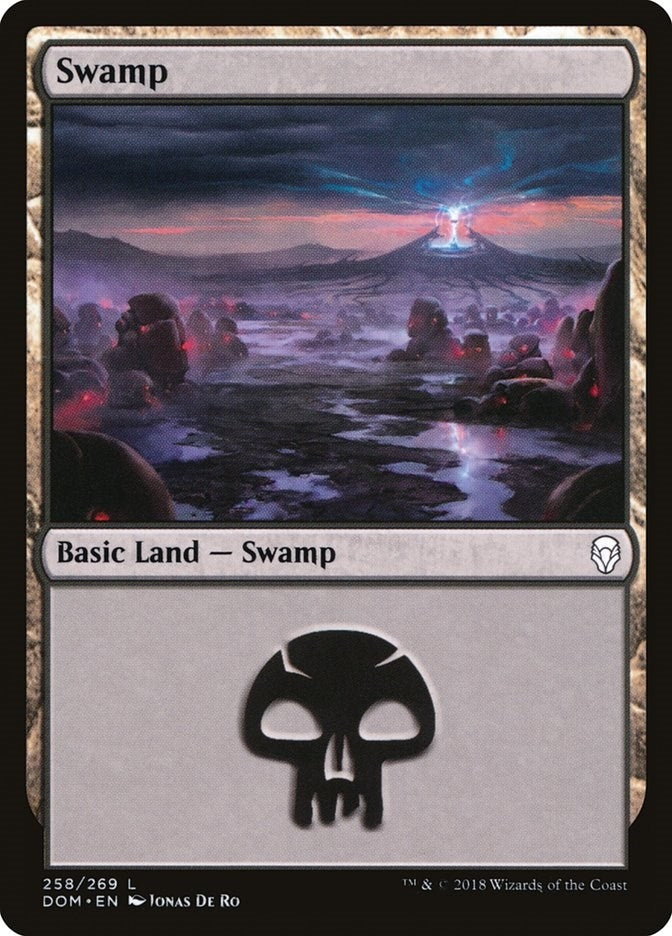 Swamp (258) (258) (Dominaria)