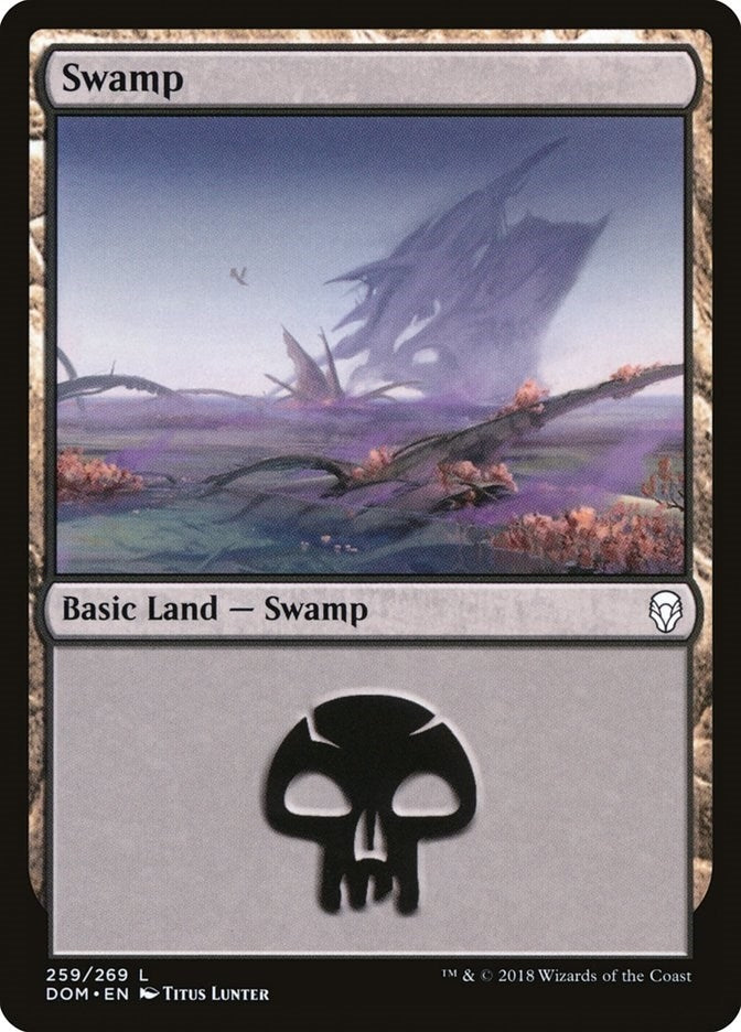 Swamp (259) (259) (Dominaria)