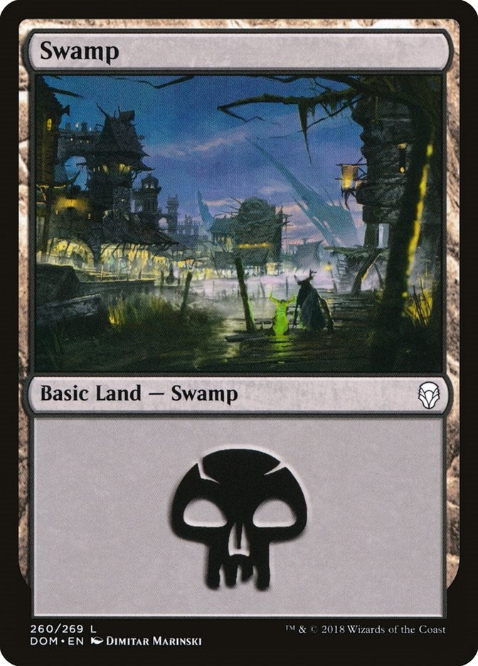 Swamp (260) (260) (Dominaria)