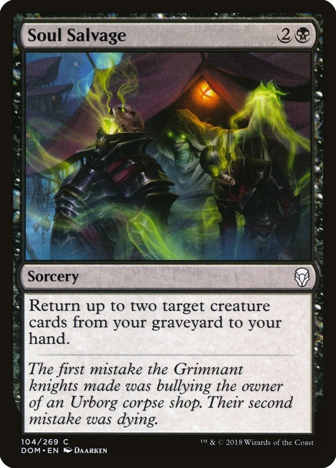 Soul Salvage (104) (Dominaria)