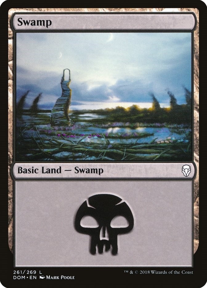 Swamp (261) (261) (Dominaria)