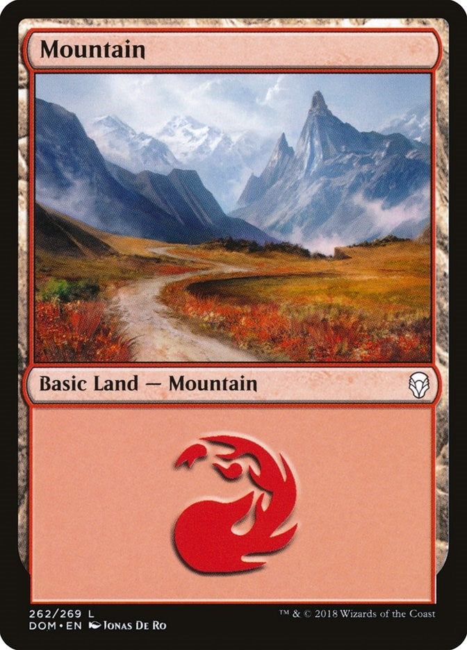 Mountain (262) (262) (Dominaria)