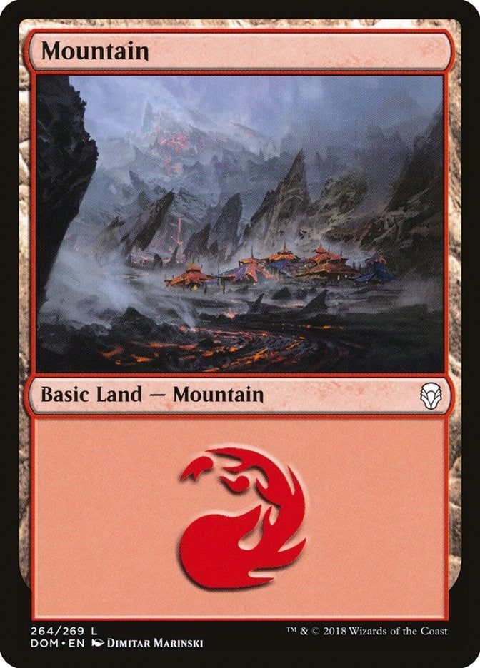 Mountain (264) (264) (Dominaria)
