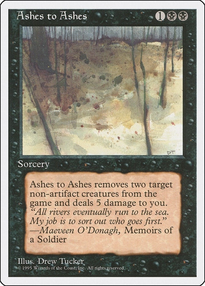 Ashes to Ashes (Fourth Edition)