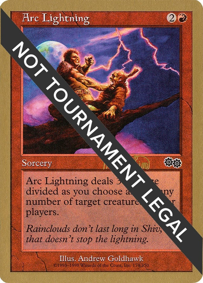 Arc Lightning - 1999 Mark Le Pine (USG) (SB) (World Championship Decks)
