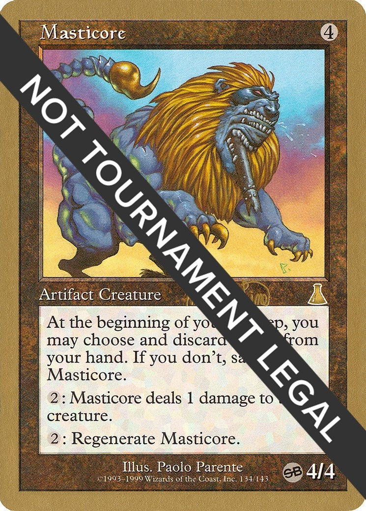 Masticore - 1999 Mark Le Pine (UDS) (SB) (World Championship Decks)