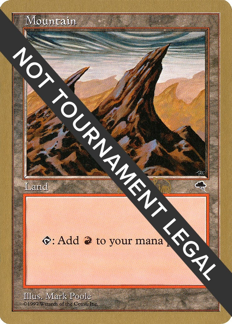 Mountain (Right) - 1999 Mark Le Pine (TMP) (World Championship Decks)