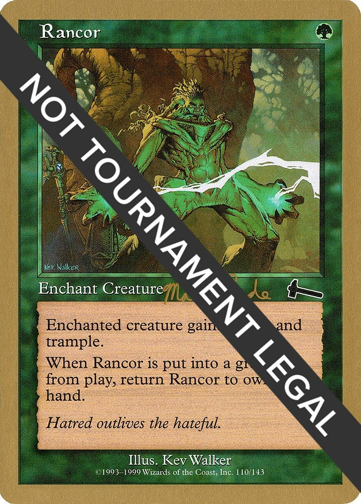Rancor - 1999 Matt Linde (ULG) (World Championship Decks)