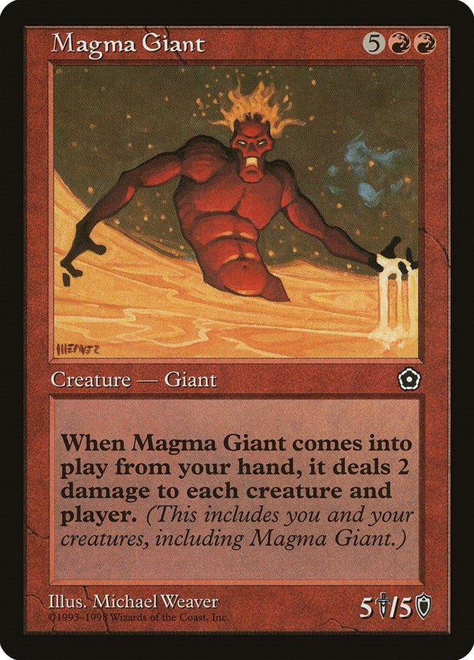 Magma Giant (Portal Second Age)