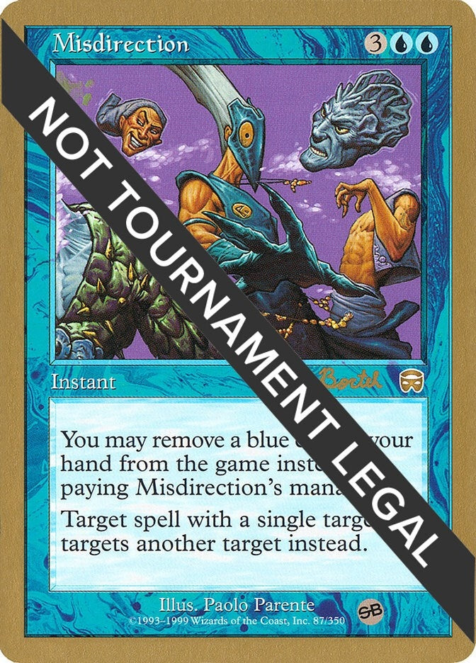 Misdirection - 2001 Alex Borteh (MMQ) (SB) (World Championship Decks)