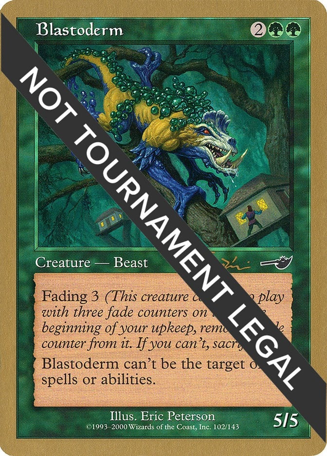 Blastoderm - 2001 Jan Tomcani (NMS) (World Championship Decks)