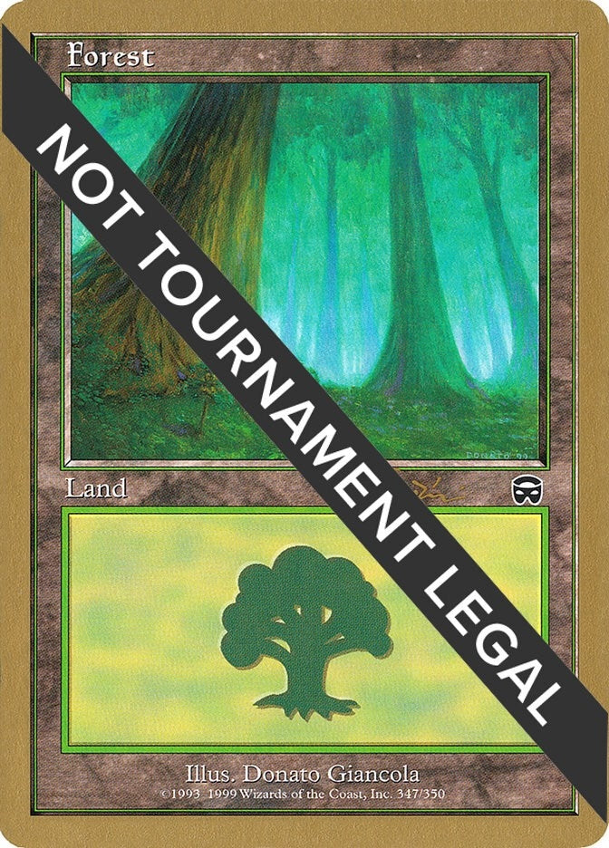 Forest (347) - 2001 Jan Tomcani (MMQ) (World Championship Decks)
