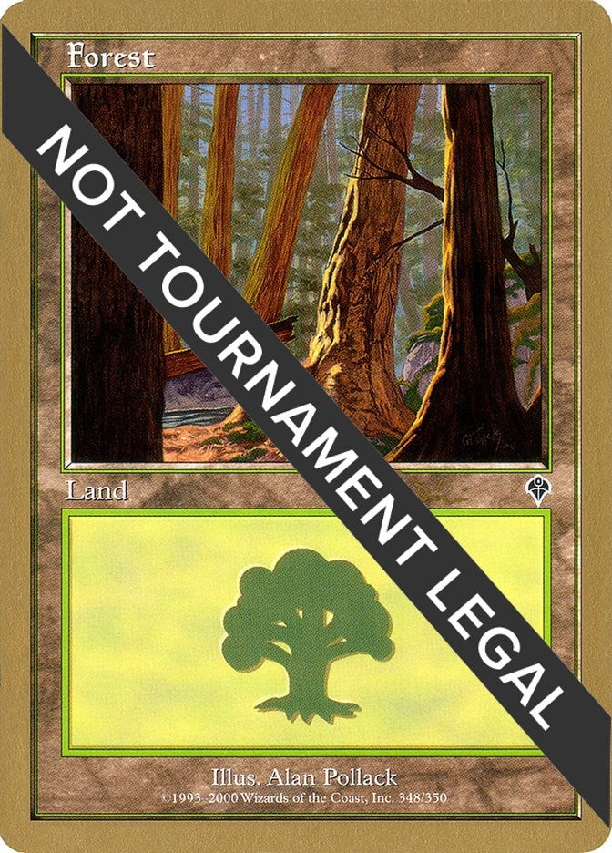 Forest (348) - 2001 Jan Tomcani (INV) (World Championship Decks)