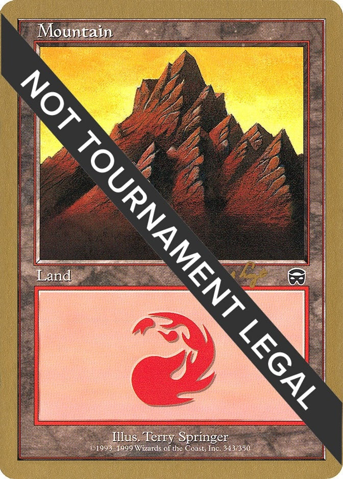 Mountain (343) - 2001 Jan Tomcani (MMQ) (World Championship Decks)