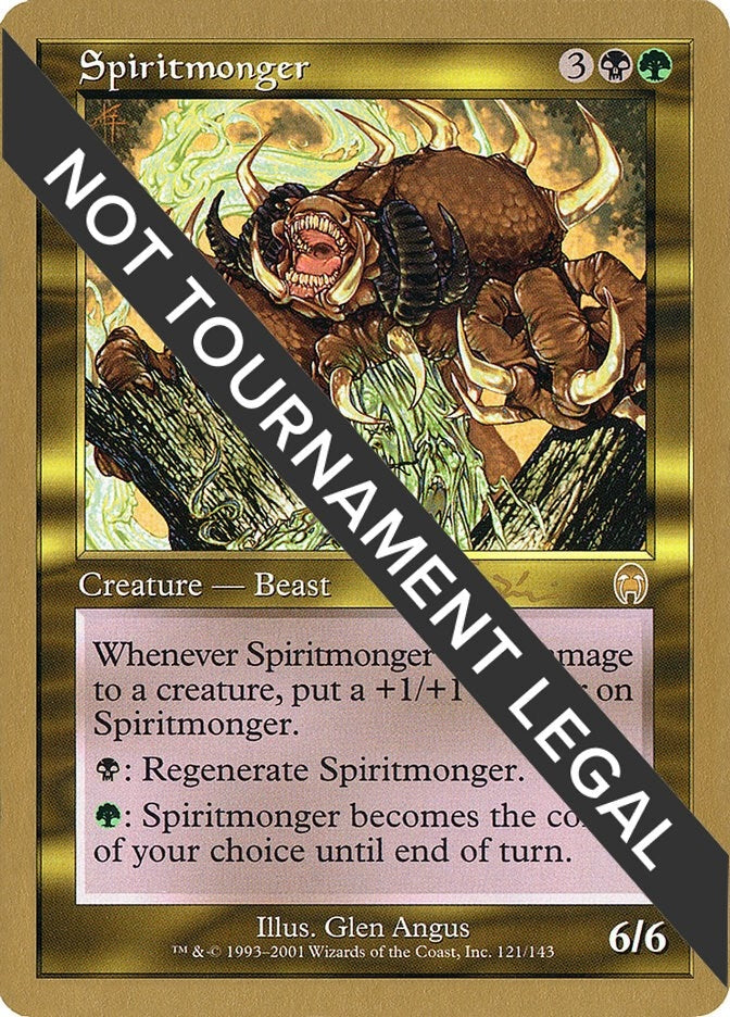 Spiritmonger - 2001 Jan Tomcani (APC) (World Championship Decks)