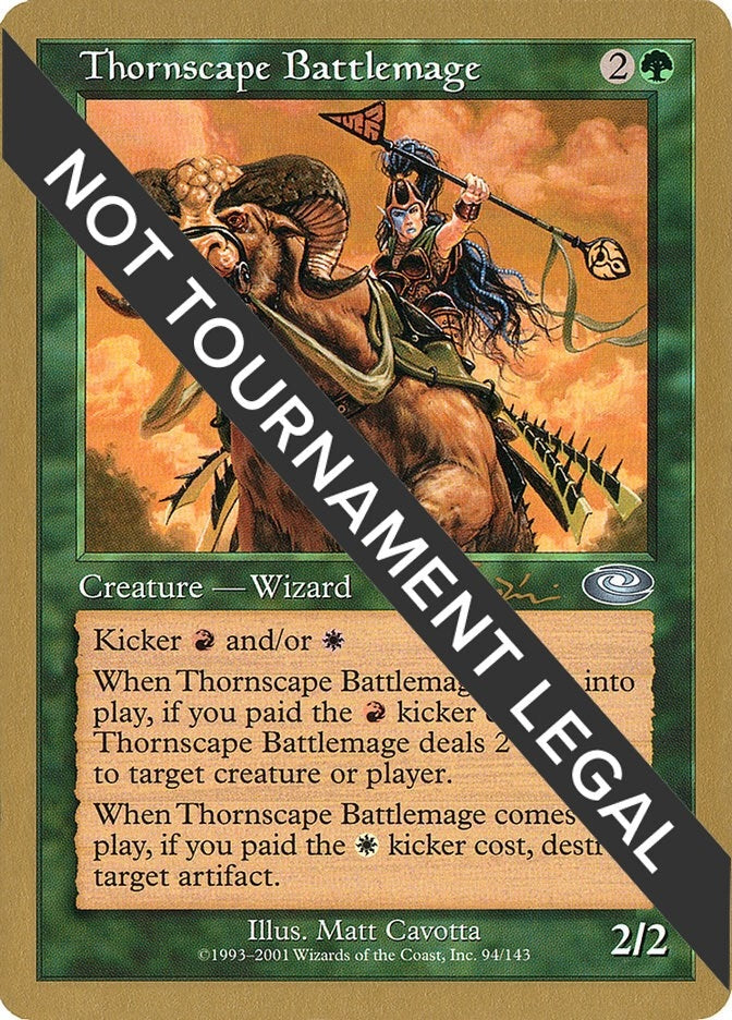 Thornscape Battlemage - 2001 Jan Tomcani (PLS) (World Championship Decks)