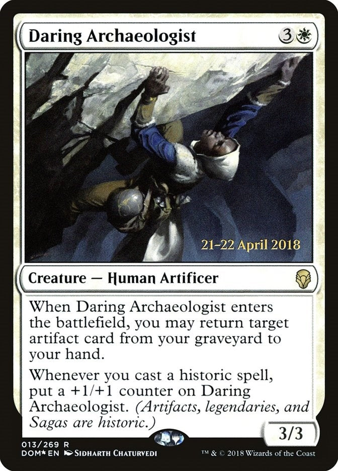 Daring Archaeologist (13) (Prerelease Cards)