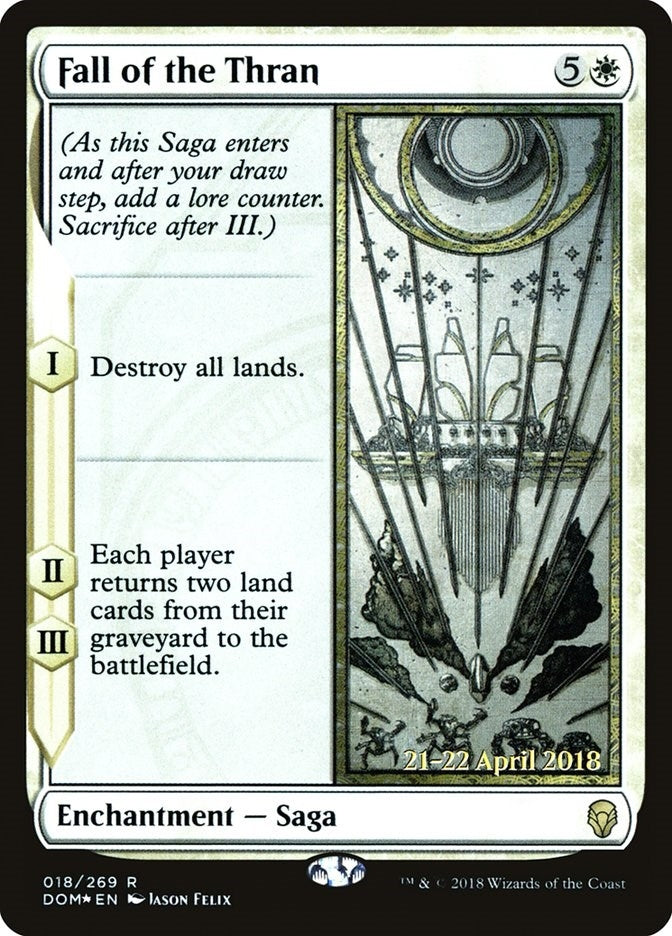 Fall of the Thran (18) (Prerelease Cards)
