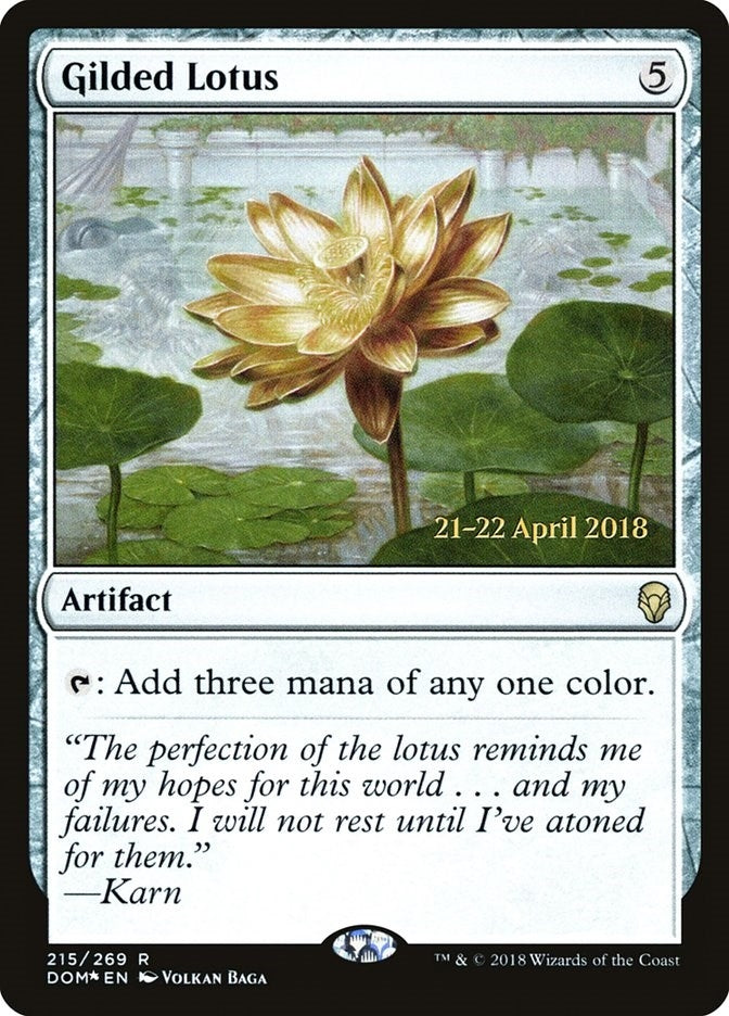 Gilded Lotus (215) (Prerelease Cards)