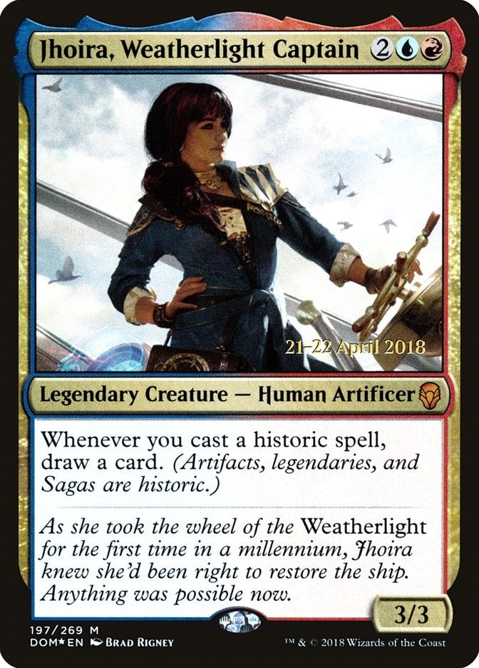 Jhoira, Weatherlight Captain (197) (Prerelease Cards)
