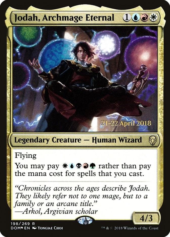 Jodah, Archmage Eternal (198) (Prerelease Cards)