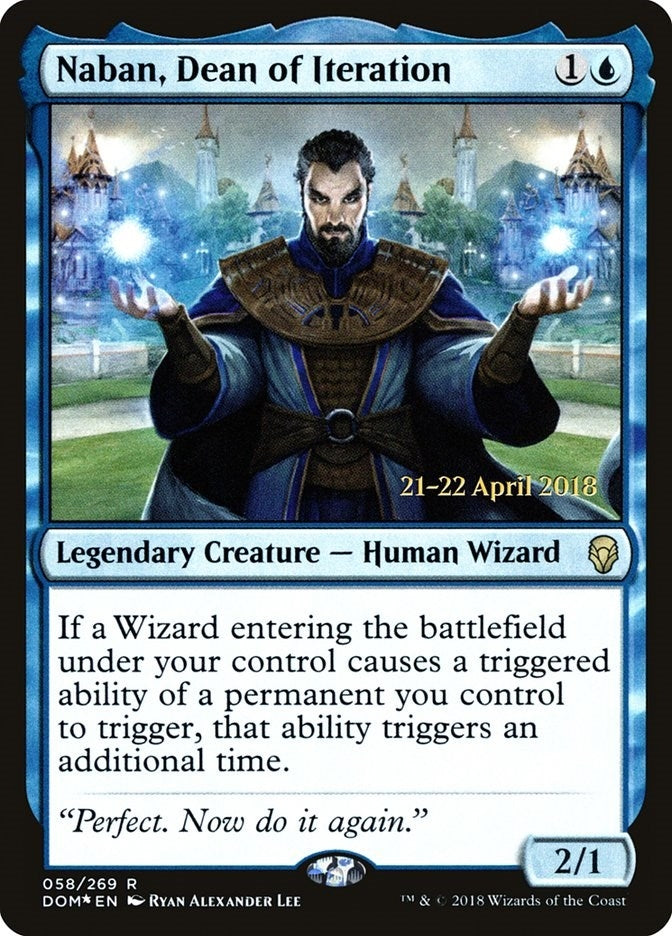 Naban, Dean of Iteration (58) (Prerelease Cards)