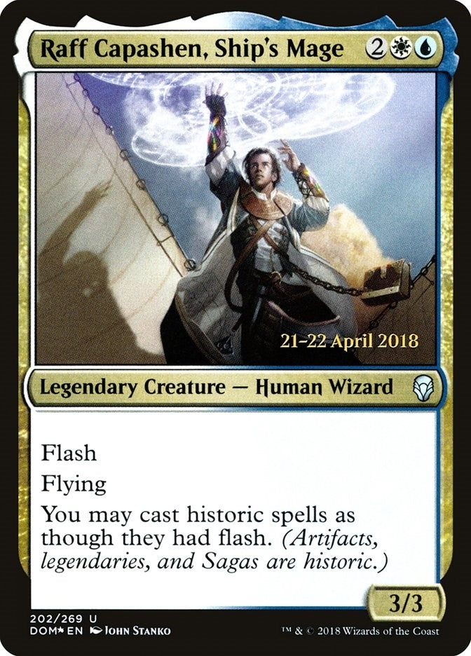 Raff Capashen, Ship's Mage (202) (Prerelease Cards)