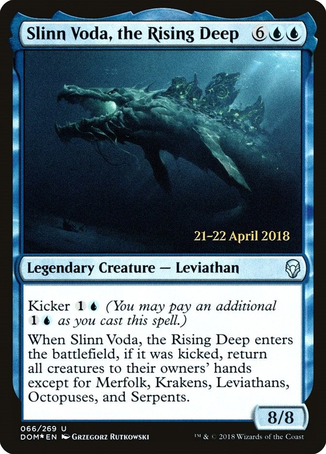 Slinn Voda, the Rising Deep (66) (Prerelease Cards)