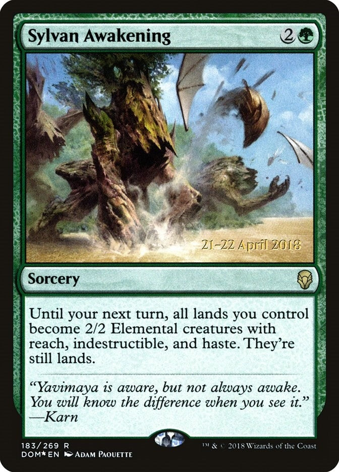 Sylvan Awakening (183) (Prerelease Cards)
